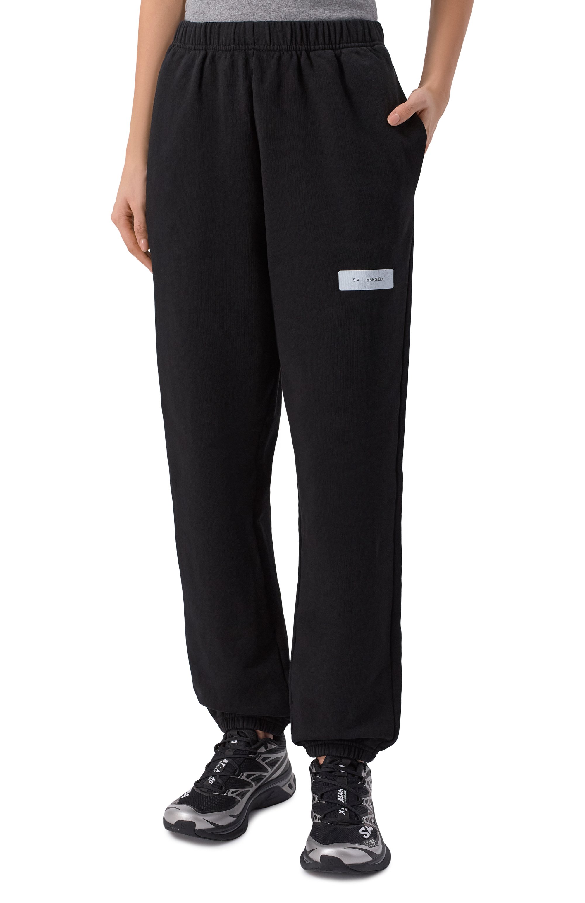 Хлопковые джоггеры MM6, арт. S52KA0563/M25025, фото 3