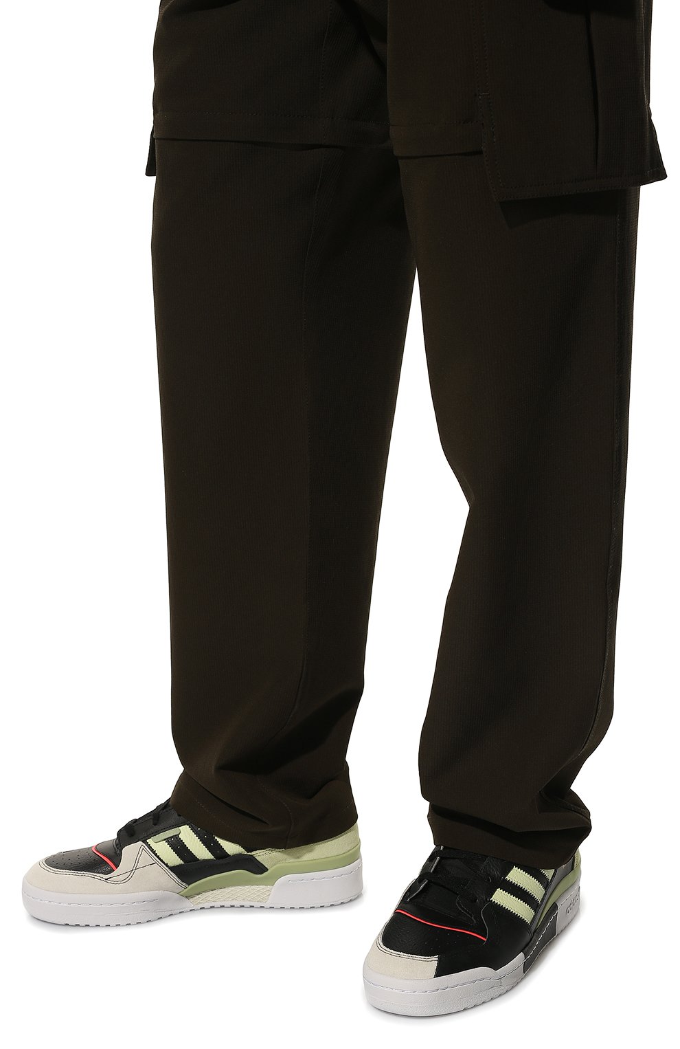 Кожаные кеды forum exhibit low ADIDAS ORIGINALS, арт. GZ0936, фото 3