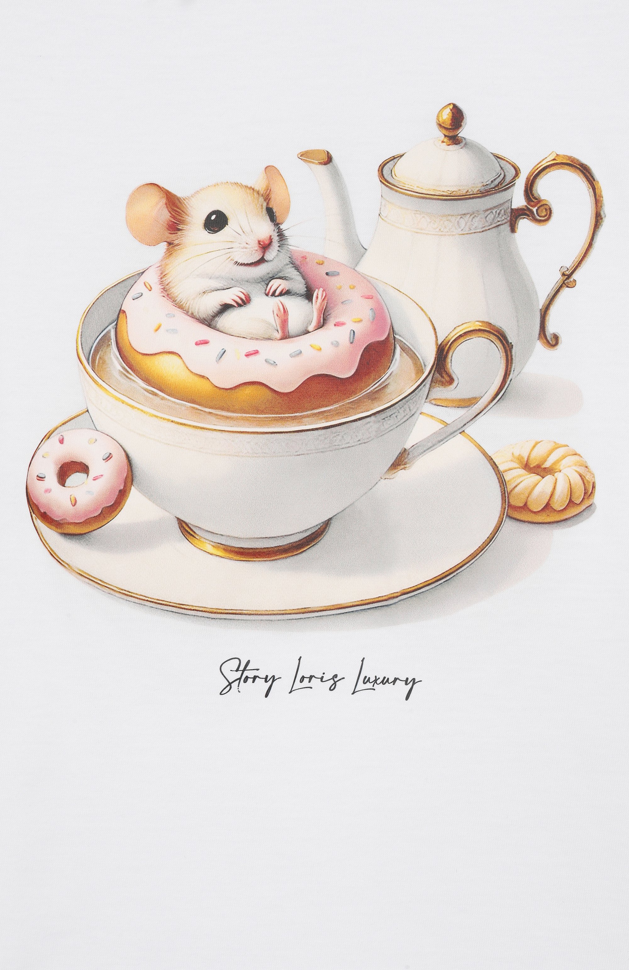 Хлопковая пижама STORY LORIS, арт. 35651_001, фото 6