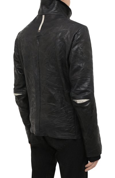 Кожаная куртка ISAAC SELLAM, арт. FUMISTE-CRASSE-P0UILLE, фото 5