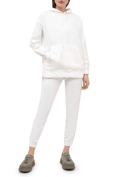 Хлопковое худи ERMANNO ERMANNO SCERVINO, арт. 47T FL13 FEL, фото 2