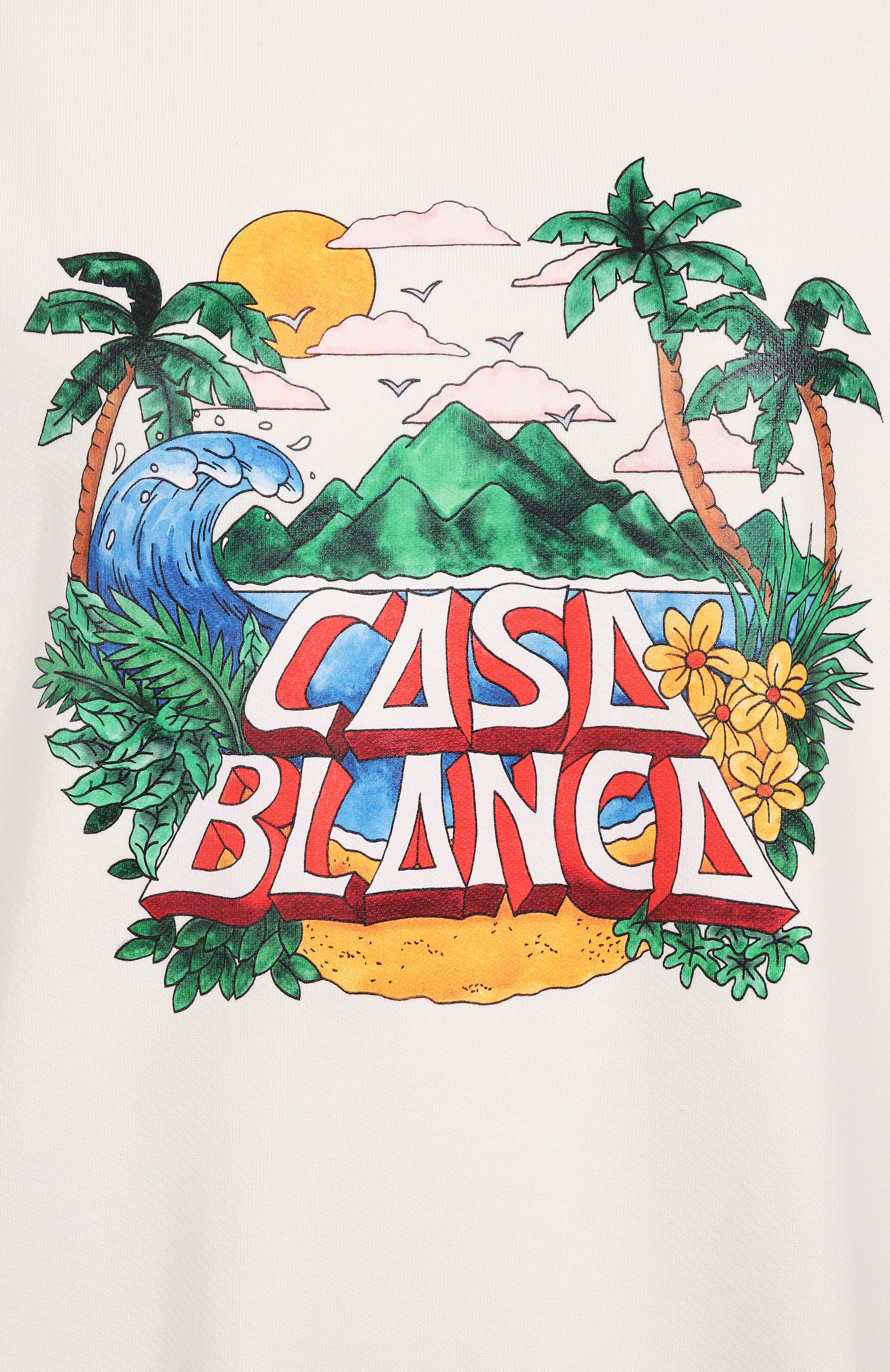 Хлопковый свитшот CASABLANCA, арт. WS25-JTP-364-01, фото 6