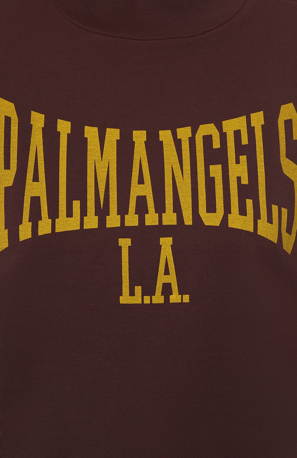 Хлопковая футболка PALM ANGELS, арт. PWAA020F24JER002, фото 5