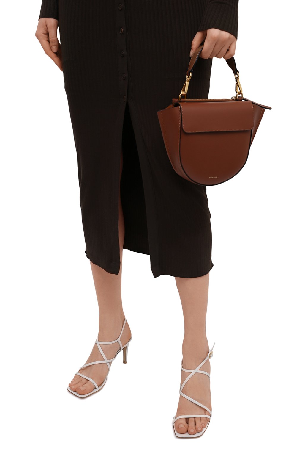 Кожаные босоножки manilla GIANVITO ROSSI белого цвета по цене 69800 руб., арт. G32063.70RIC.NAPBIAN, фото 3 Кожаные босоножки manilla GIANVITO ROSSI, арт. G32063.70RIC.NAPBIAN, фото 3