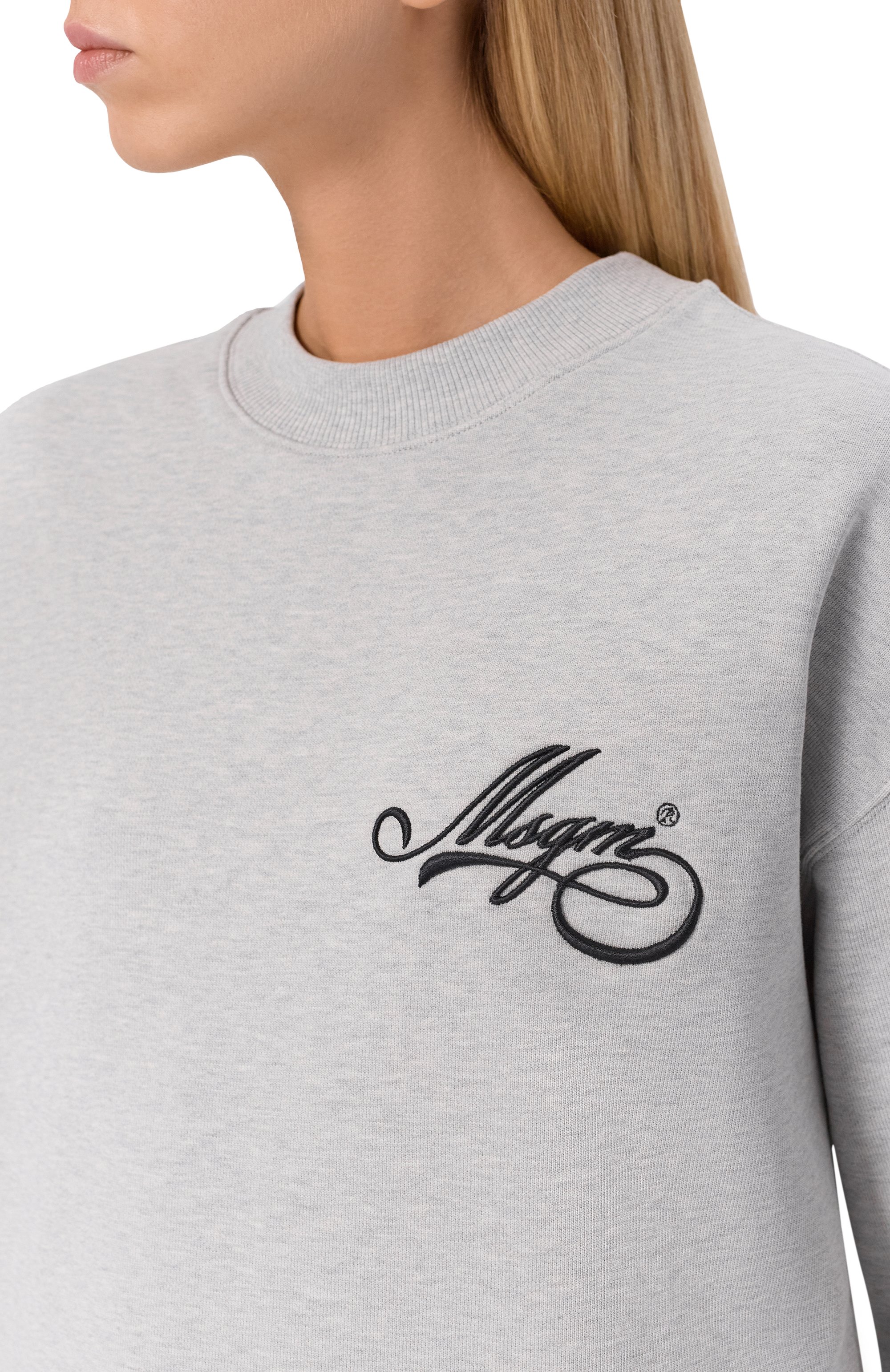 Хлопковый свитшот MSGM, арт. 3941MDM80/257793, фото 5