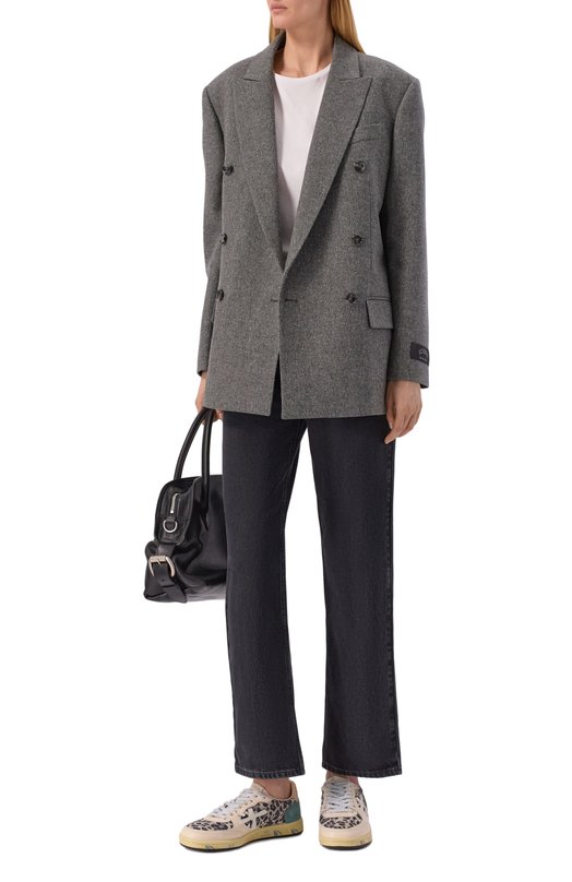 Кожаные кеды Bskt Clay Premiata BSKTCLAD/VAR 8169 Леопардовый  BSKTCLAD/VAR 8169 Фото 3