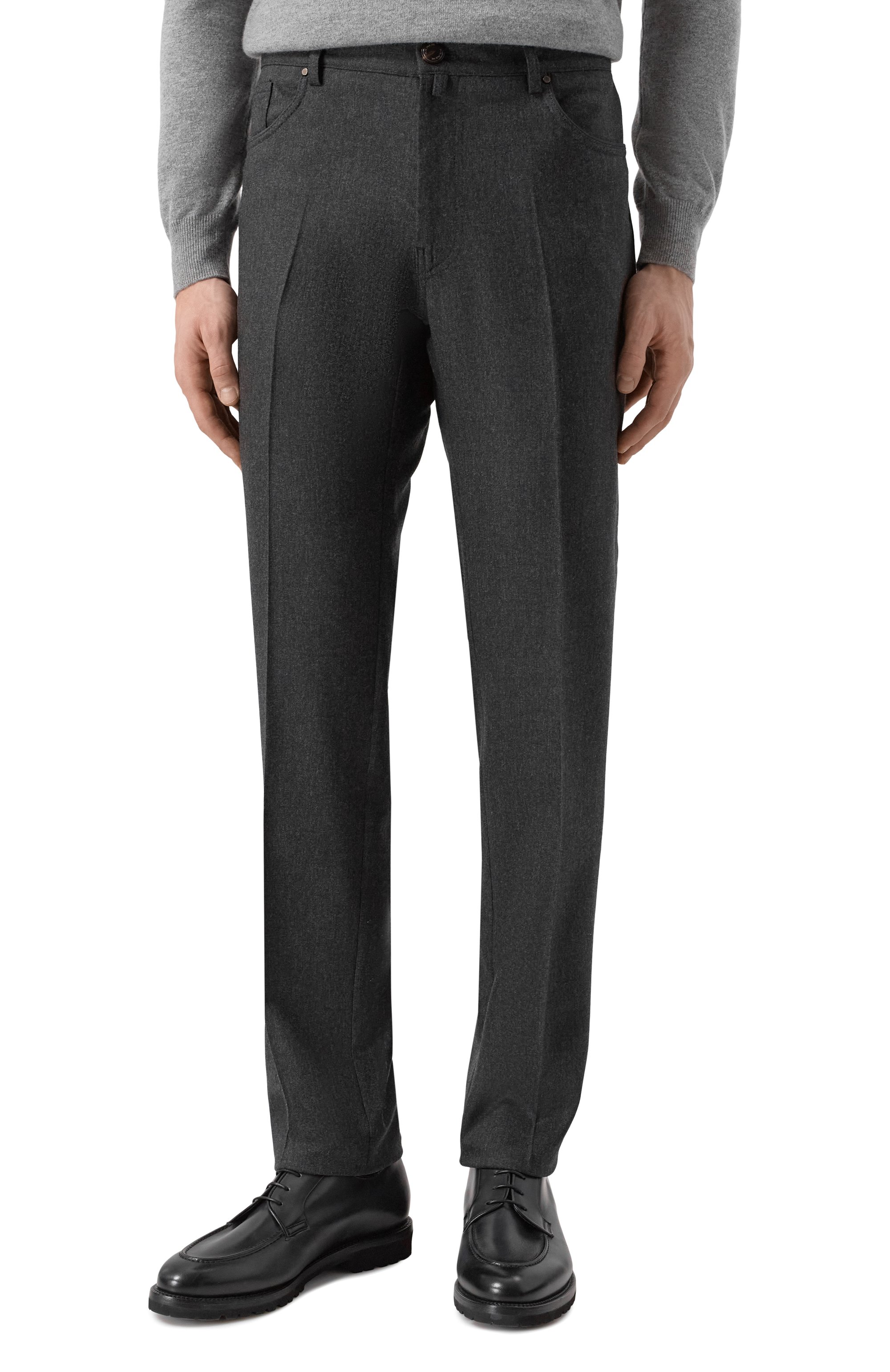 Брюки из шерсти и кашемира BERWICH, арт. M0RELL0 5TALC 19/FA1224X, фото 3