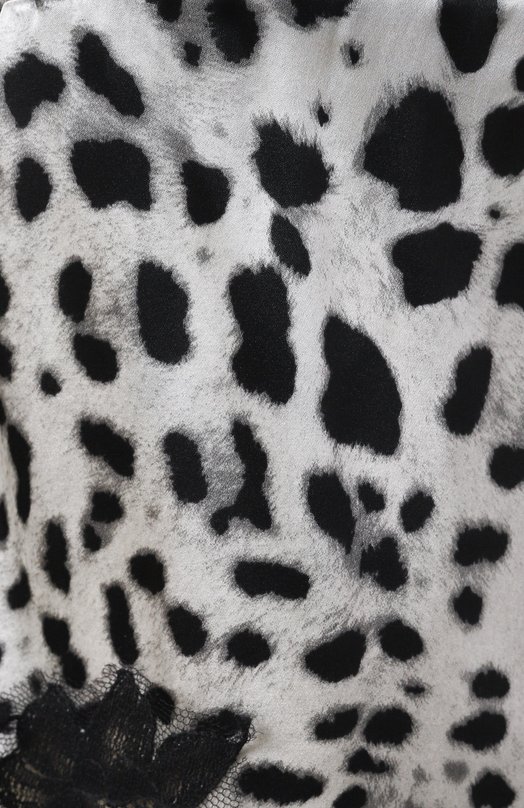 Шорты из шелка и хлопка Dolce & Gabbana 03A02T/0N021 Леопардовый  03A02T/0N021 Фото 6