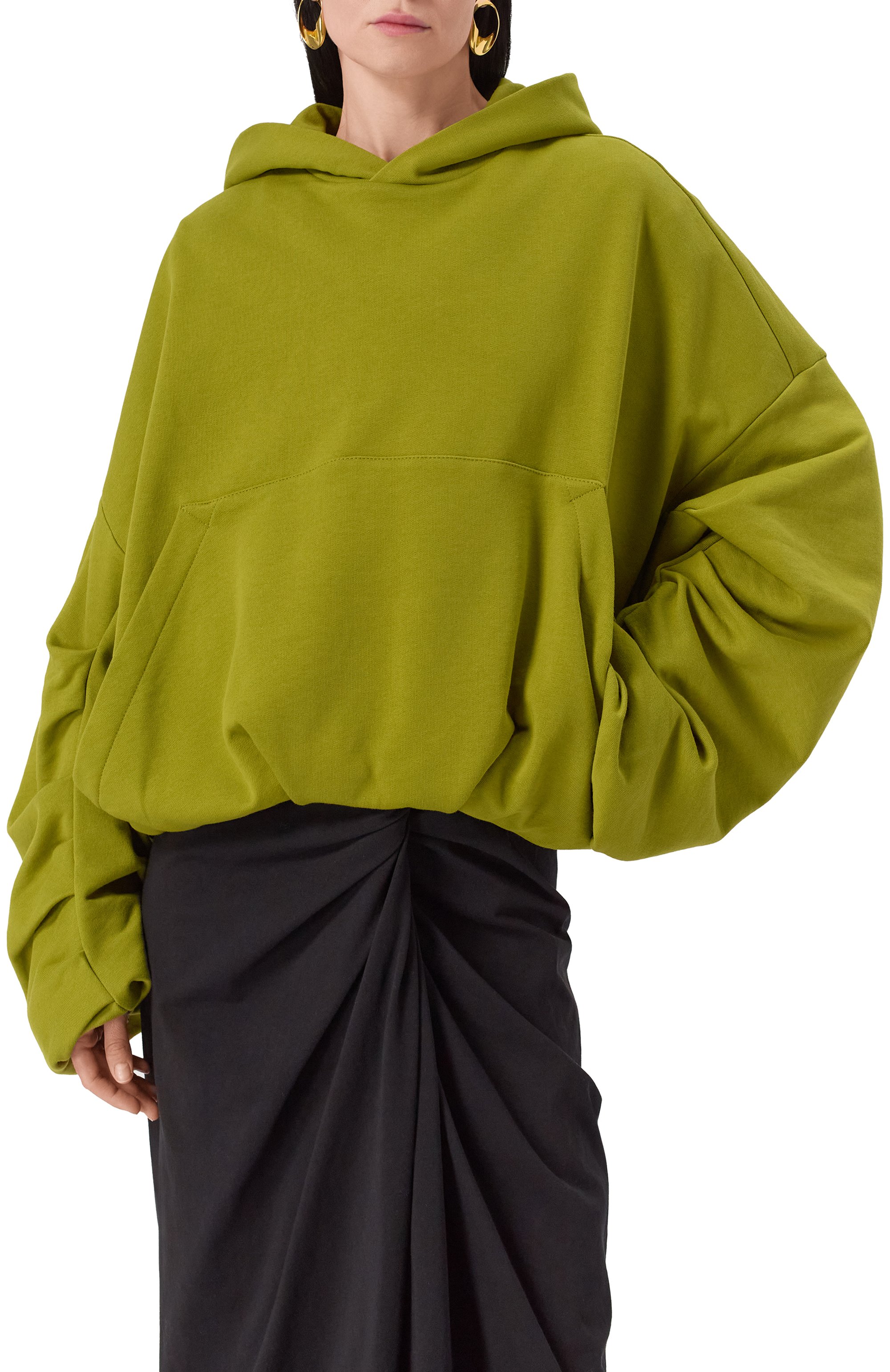 Хлопковое худи DRIES VAN NOTEN, арт. 251-011106-1610, фото 3