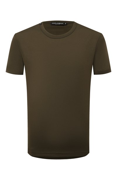 Мужская хлопковая футболка DOLCE & GABBANA, арт. G8PL1T/G7H9U