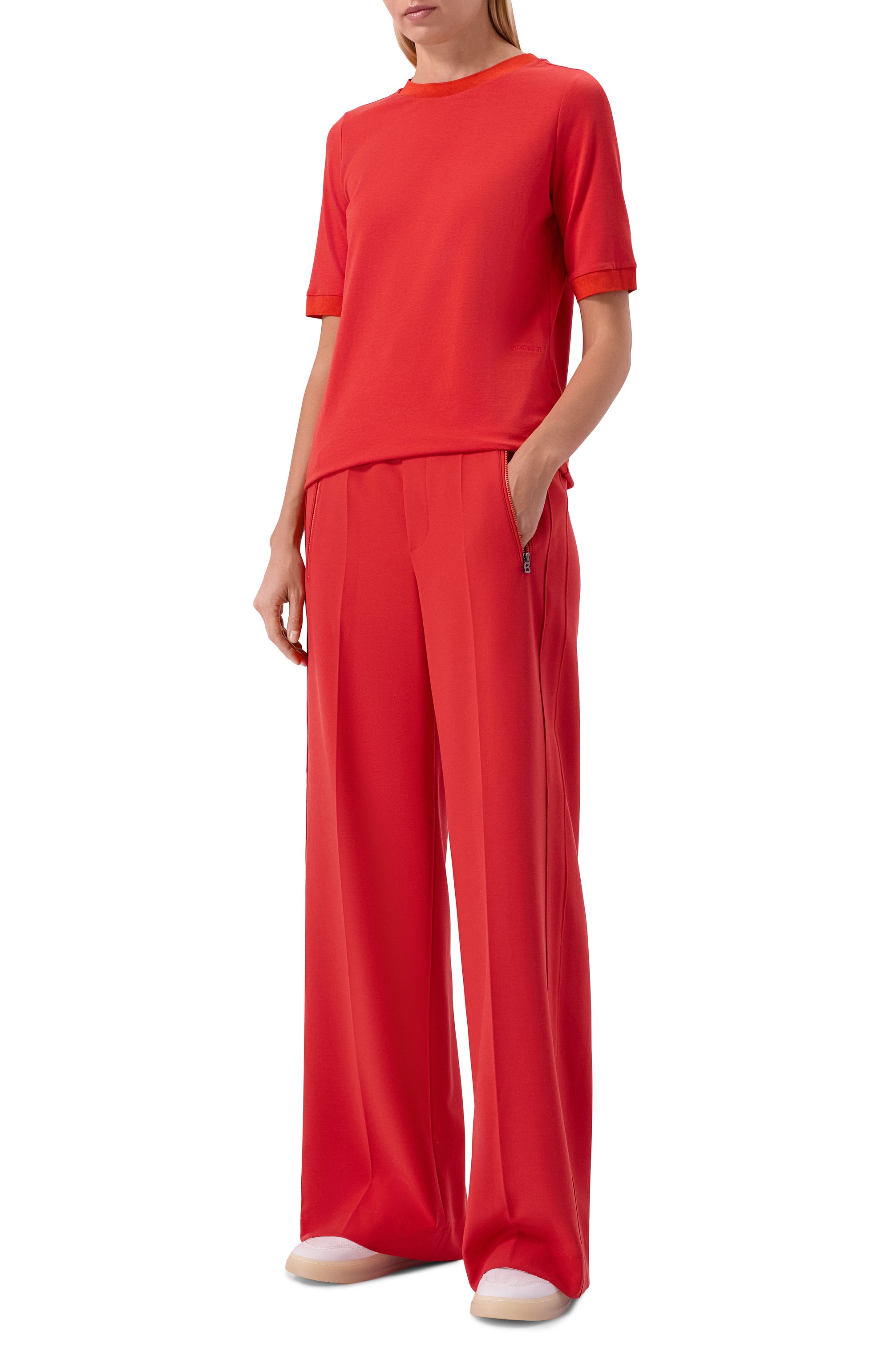 Брюки BOGNER красного цвета по цене 37700 руб., арт. 16439168, фото 2 Брюки BOGNER, арт. 16439168, фото 2