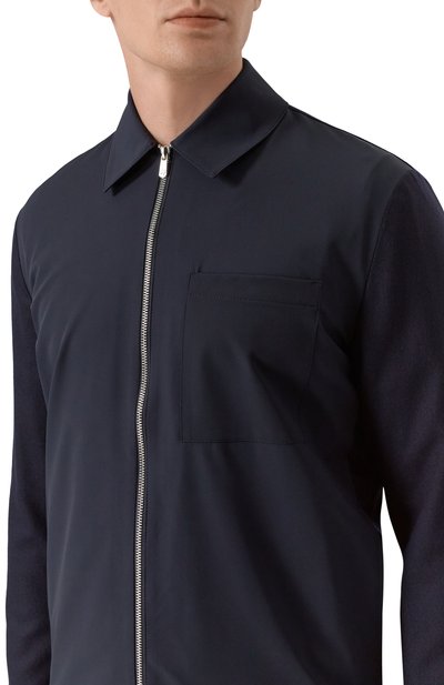 Куртка-рубашка из шерсти и кашемира MARCO PESCAROLO, арт. VENTIDUE/52F29, фото 5