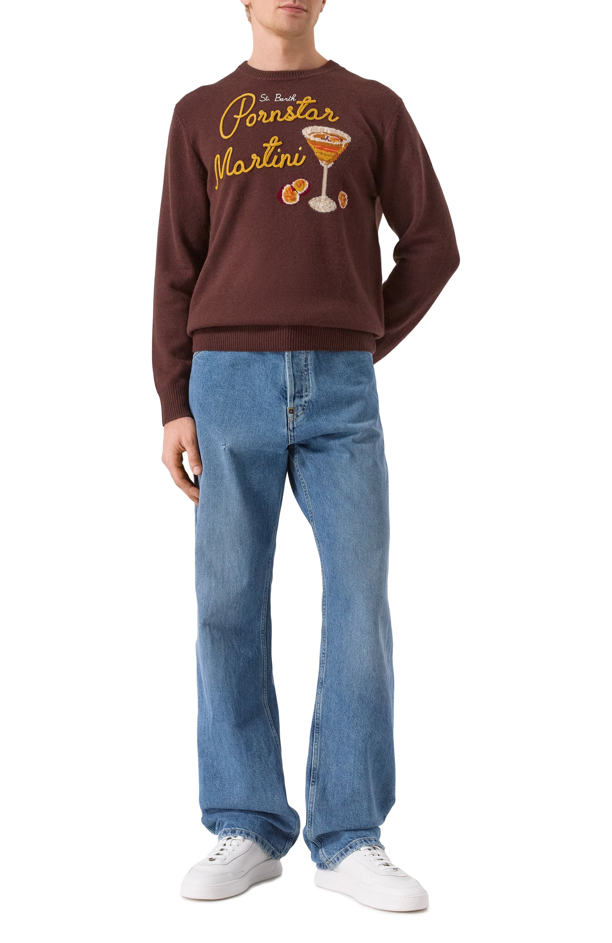 Джемпер из шерсти и вискозы MC2 SAINT BARTH, арт. STBM HER0N/HER0001/01846C, фото 2