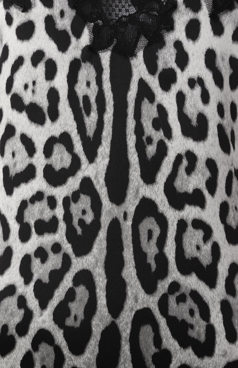 Топ из шелка и хлопка DOLCE & GABBANA, арт. 07A00T/0N021, фото 1