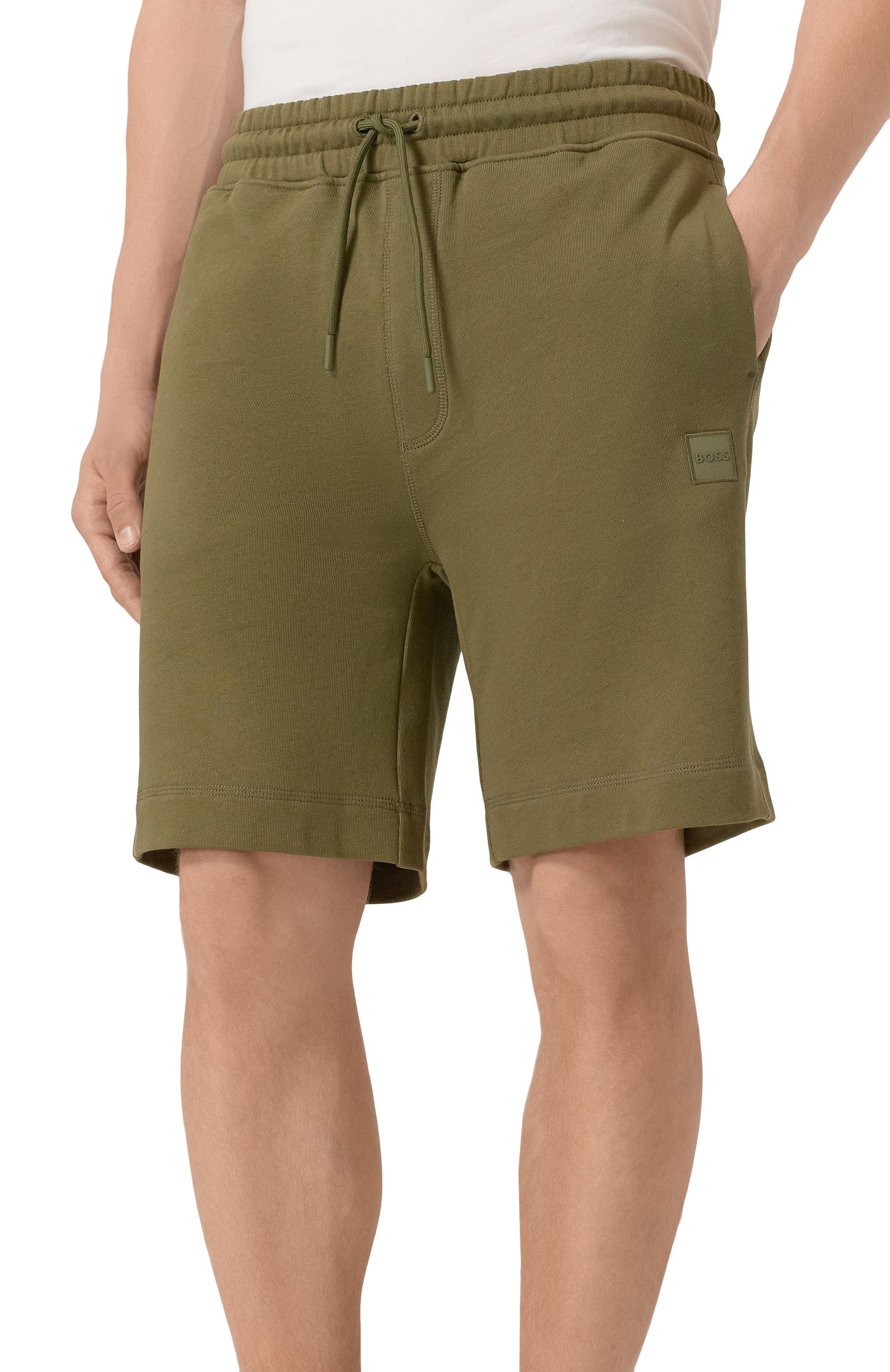 Хлопковые шорты BOSS ORANGE, арт. 50511726, фото 3