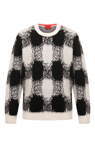 Мужской свитер из шерсти и вискозы HUGO, арт. 50524555