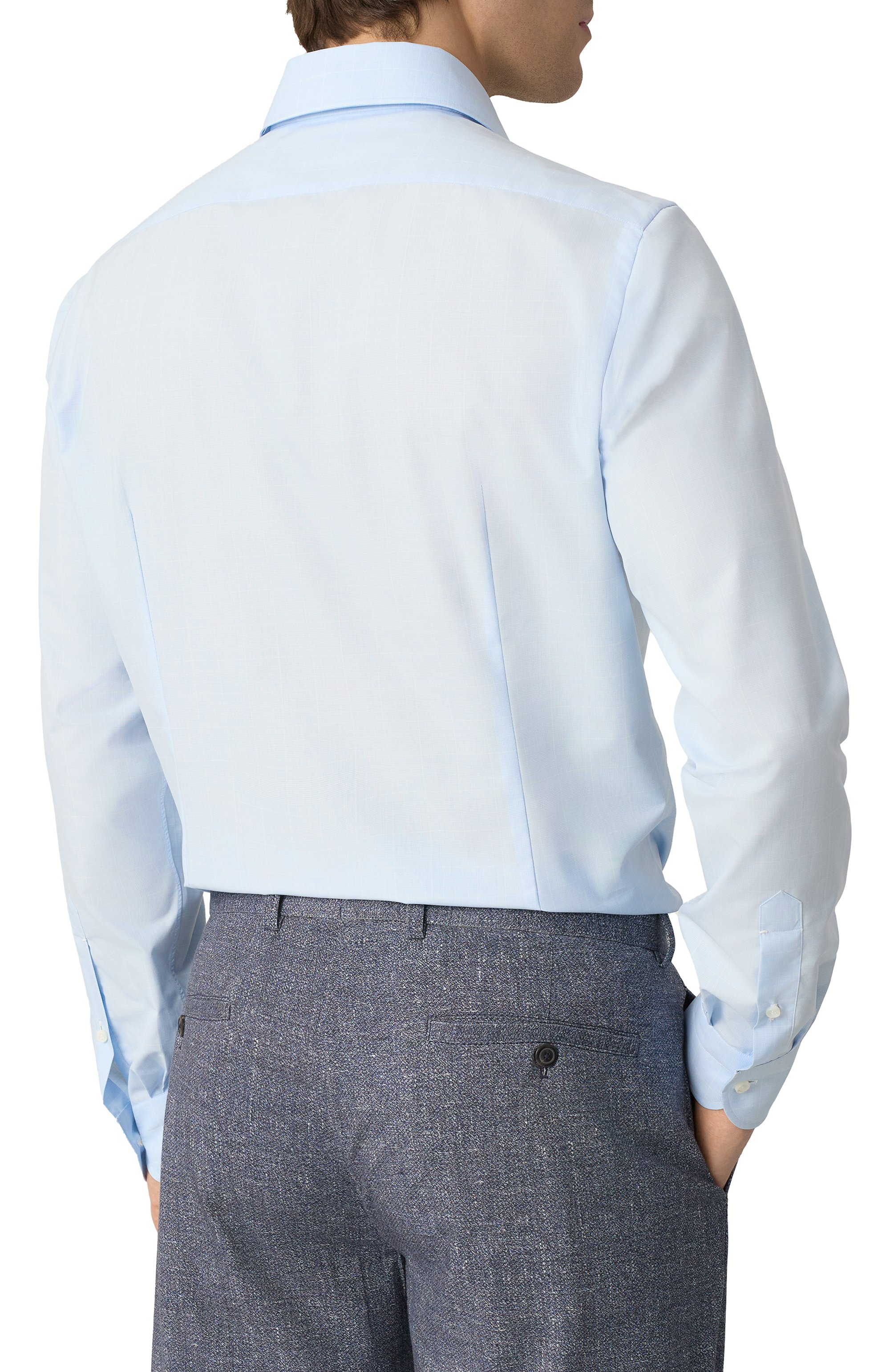 Хлопковая сорочка LUIGI BORRELLI, арт. SR3813, фото 4