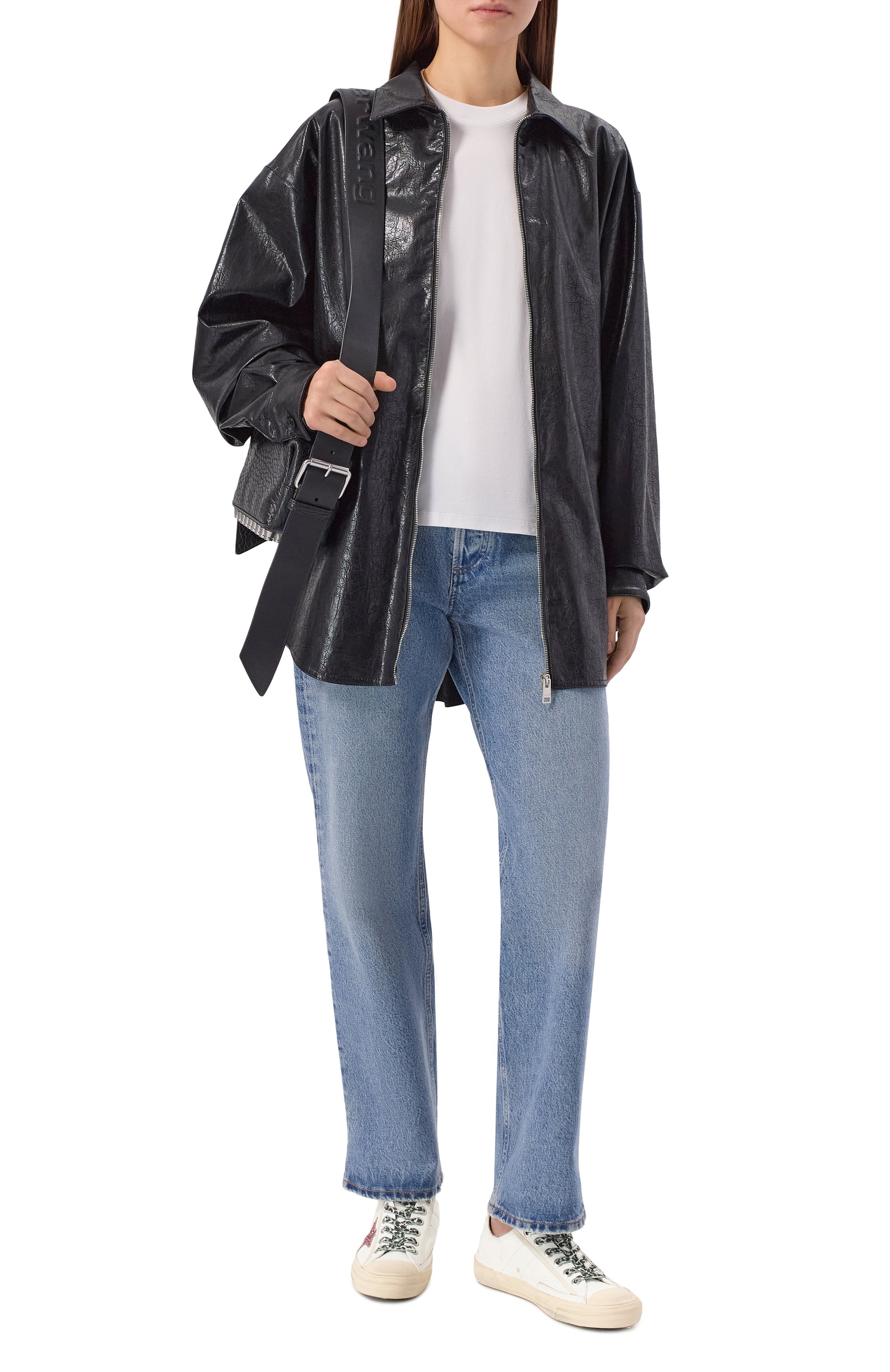 Комбинированные кеды v-star GOLDEN GOOSE DELUXE BRAND, арт. GWF00129.F004576, фото 3