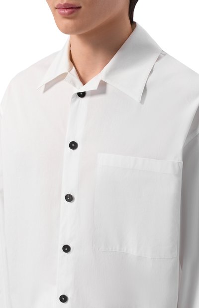 Хлопковая рубашка KITON, арт. UMM0756K0709H, фото 5
