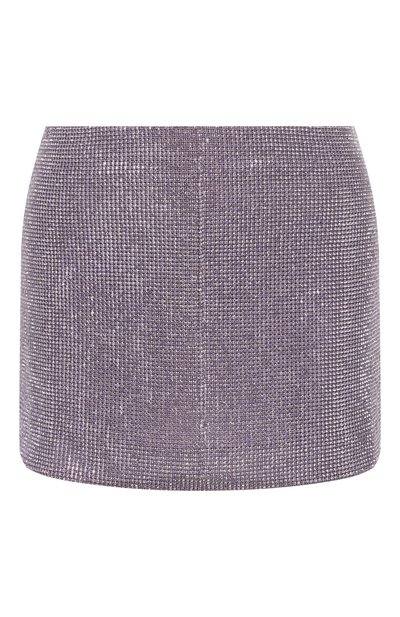 Женская юбка с отделкой стразами SELF-PORTRAIT, арт. PF25023SKL