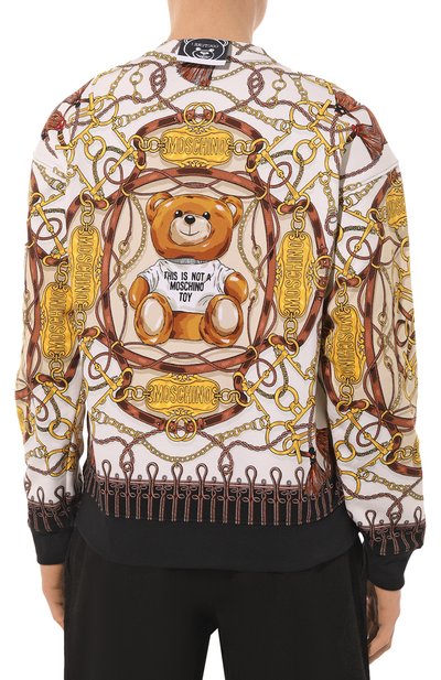 Хлопковый свитшот MOSCHINO, арт. V1711/5227, фото 4
