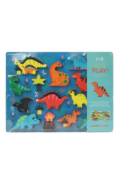 Пазл двусторонний динозавры 16 деталей CROCODILE CREEK, арт. 2873-2