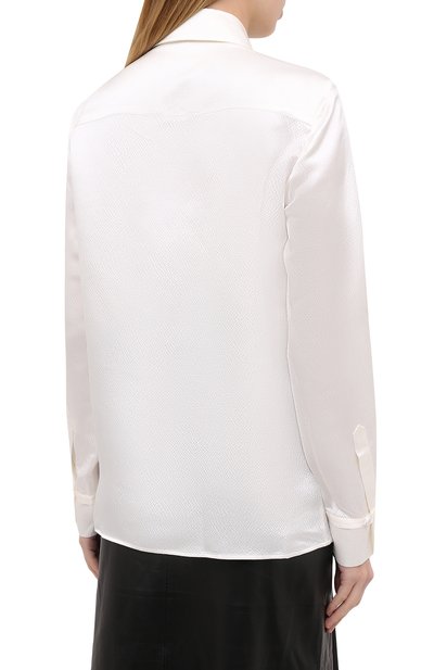 Шелковая рубашка GABRIELA HEARST, арт. 120117 S030, фото 4