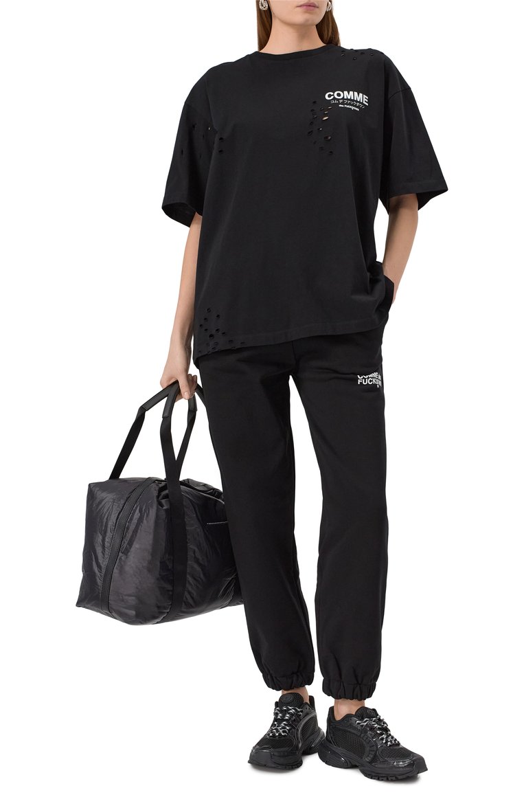 Хлопковые джоггеры COMME DES FUCKDOWN, арт. CFABW01209, фото 1