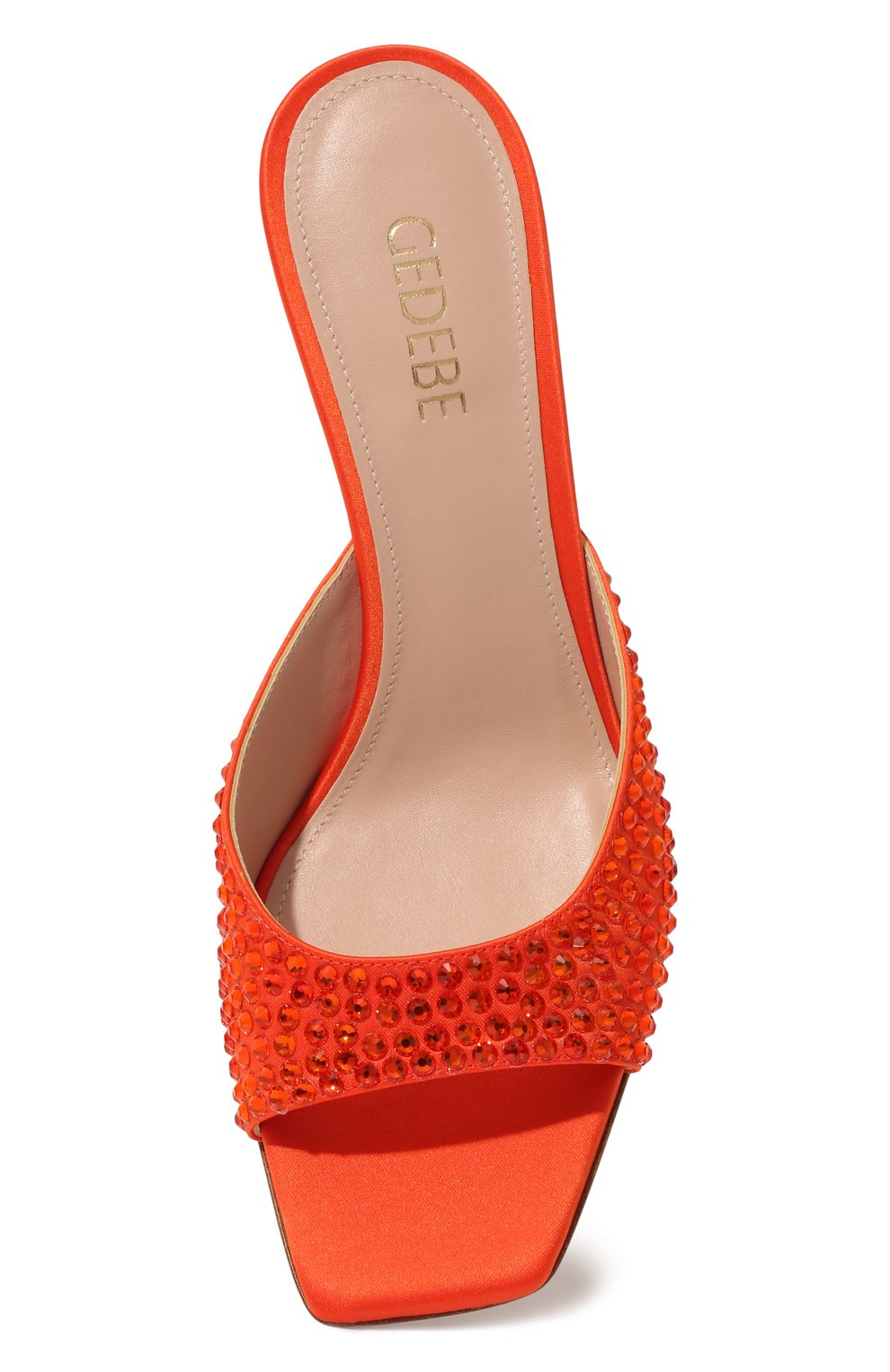 Текстильные мюли dita 75 GEDEBE, арт. DITA 75/SATIN, фото 6