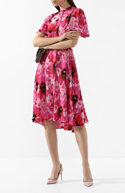 Кожаные туфли rockstud VALENTINO светло-розового цвета по цене 62650 руб., арт. TW2S0A04/VNW, фото 2 Кожаные туфли rockstud VALENTINO, арт. TW2S0A04/VNW, фото 2