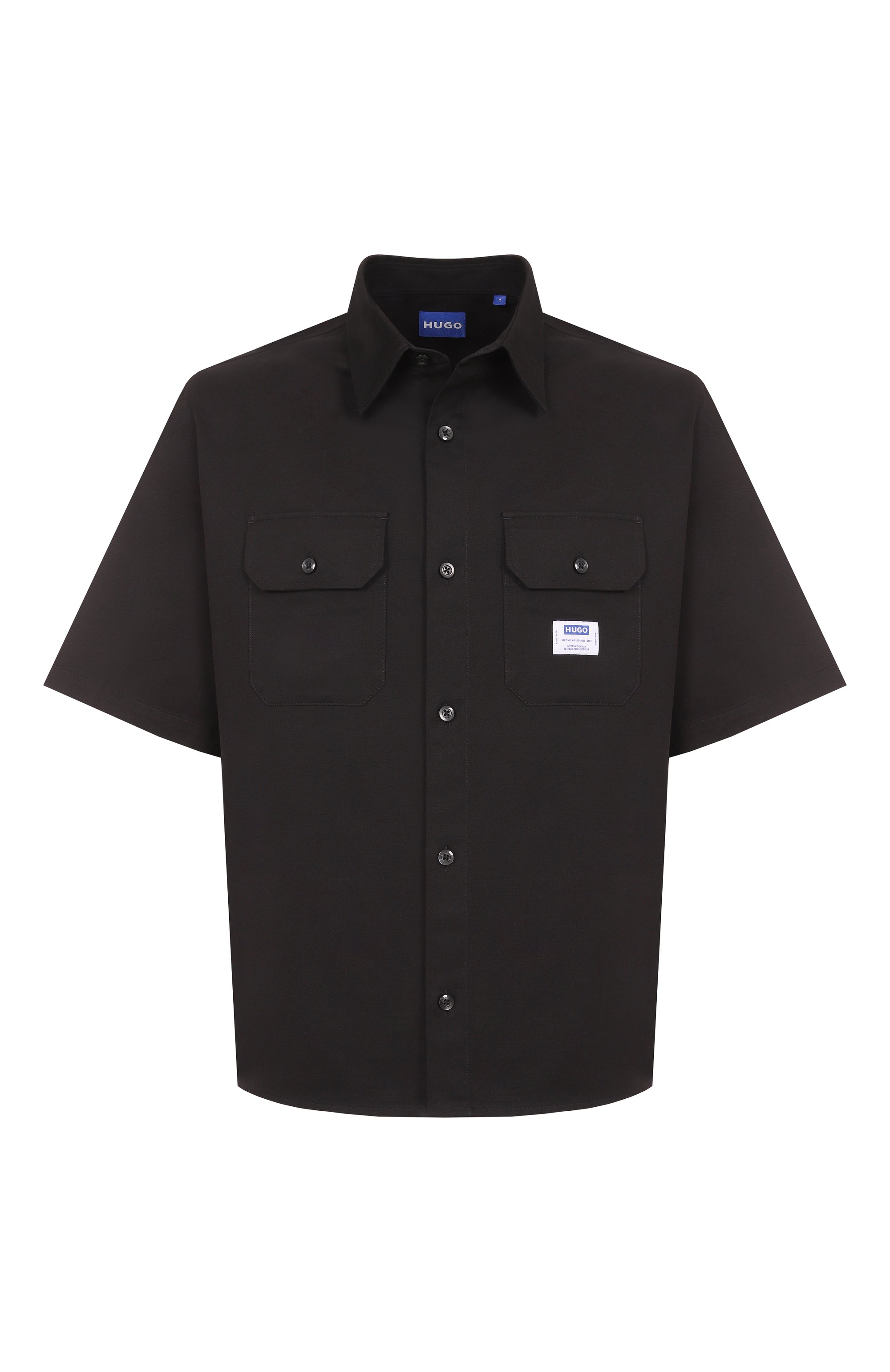 Хлопковая рубашка HUGO BLUE, арт. 50517871, фото 1