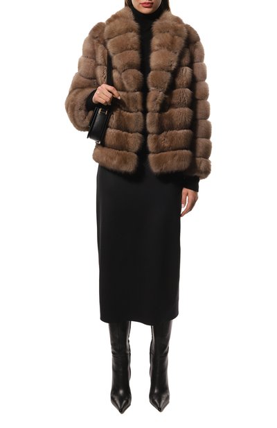 Шуба из соболя VICTORIA KUSENKOVA, арт. 763600005570, фото 2