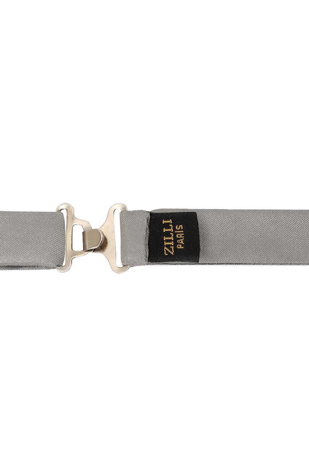 Шелковый галстук-бабочка ZILLI серого цвета по цене 14750 руб., арт. NPAP5860, фото 3 Шелковый галстук-бабочка ZILLI, арт. NPAP5860, фото 3