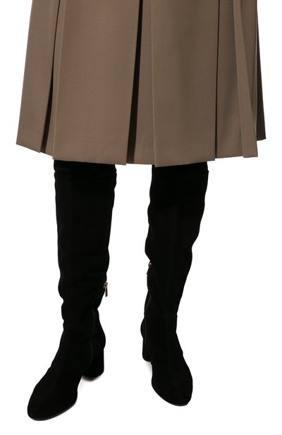 Замшевые ботфорты scarlet AGL, арт. D140606PKFERGU0000, фото 3