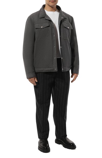 Шерстяная куртка-рубашка BRUNELLO CUCINELLI, арт. MM4636447W, фото 2