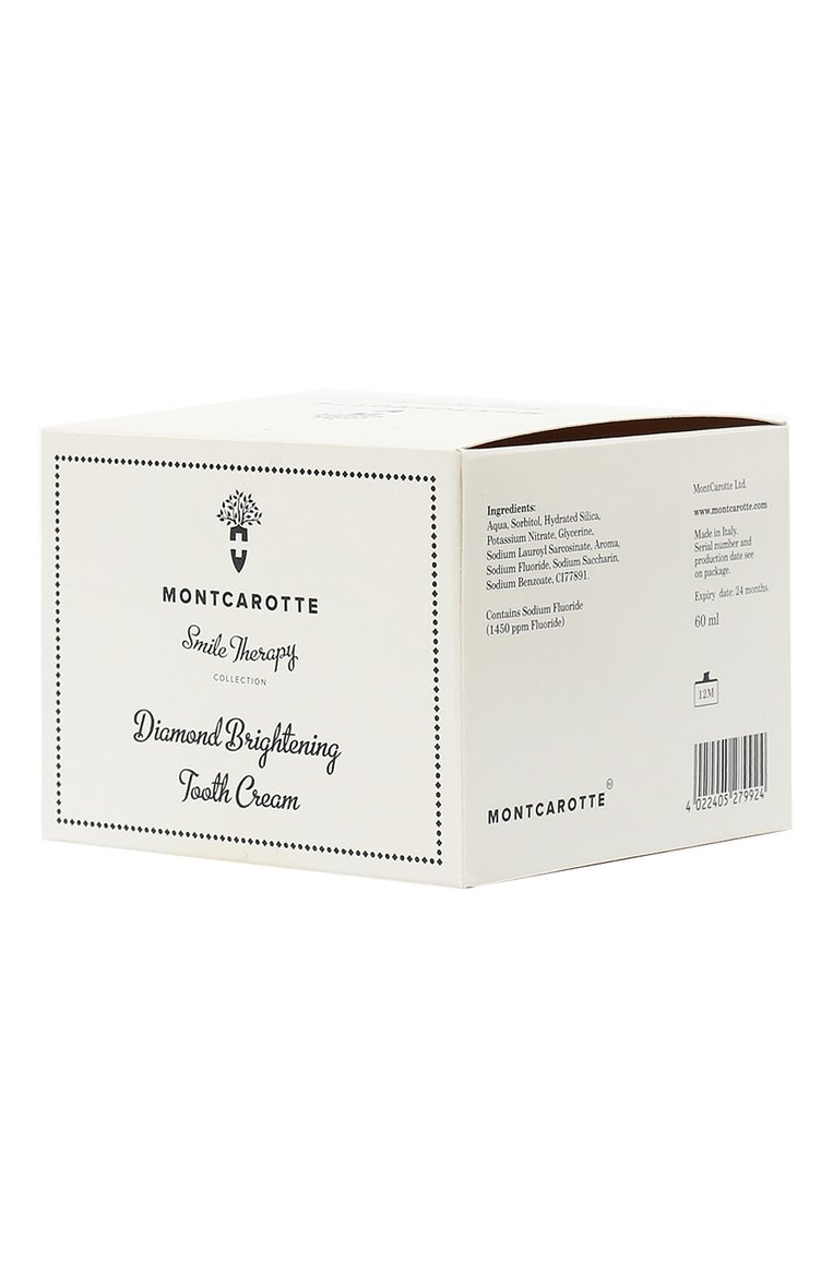 Крем для зубов diamond brightening tooth cream (60ml) MONTCAROTTE, арт. MC1071, фото 1