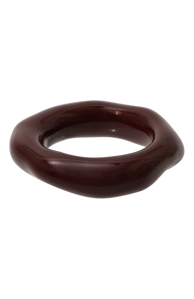 Женское кольцо JIL SANDER фиолетового цвета, арт. J11UQ0023 J12027 | Фото 3 (Региональные ограничения белый список (Axapta Mercury): Не проставлено; Нос: Не проставлено; Материал: Металл)