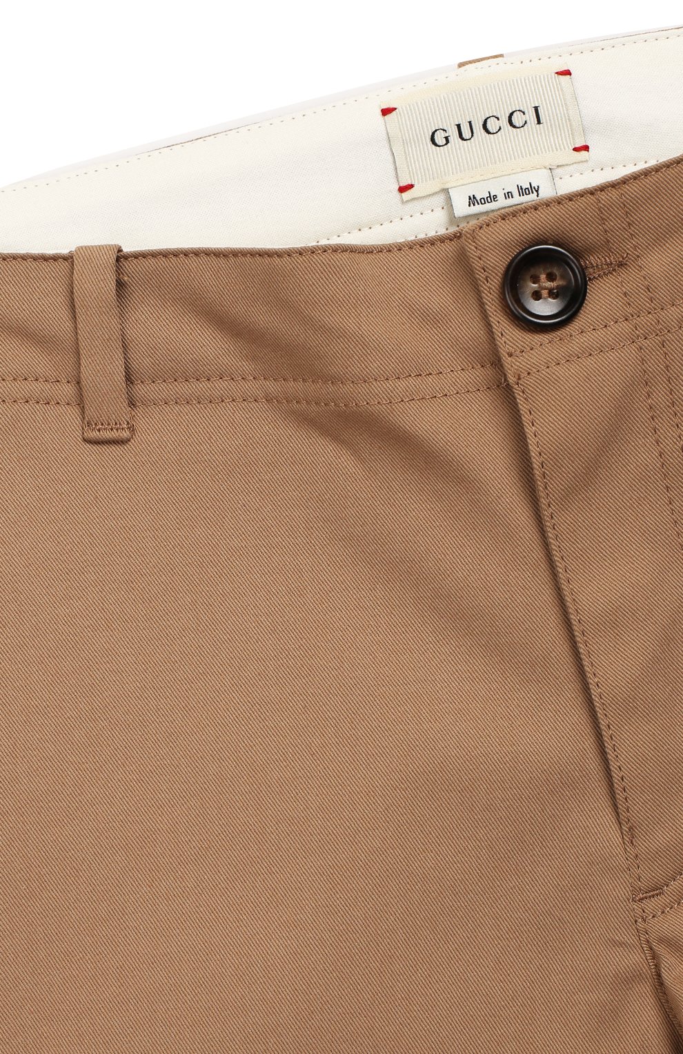 Хлопковые брюки GUCCI, арт. 475447/XBB56, фото 3