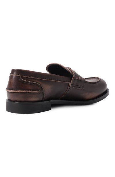 Кожаные пенни-лоферы MIU MIU, арт. 5D773D/3G48, фото 5
