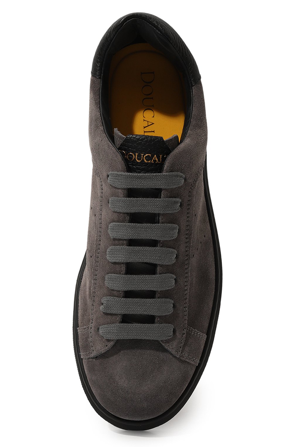 Замшевые кеды DOUCAL'S темно-серого цвета по цене 51450 руб., арт. DU2852ALEXPF651N, фото 6 Замшевые кеды DOUCAL'S, арт. DU2852ALEXPF651N, фото 6