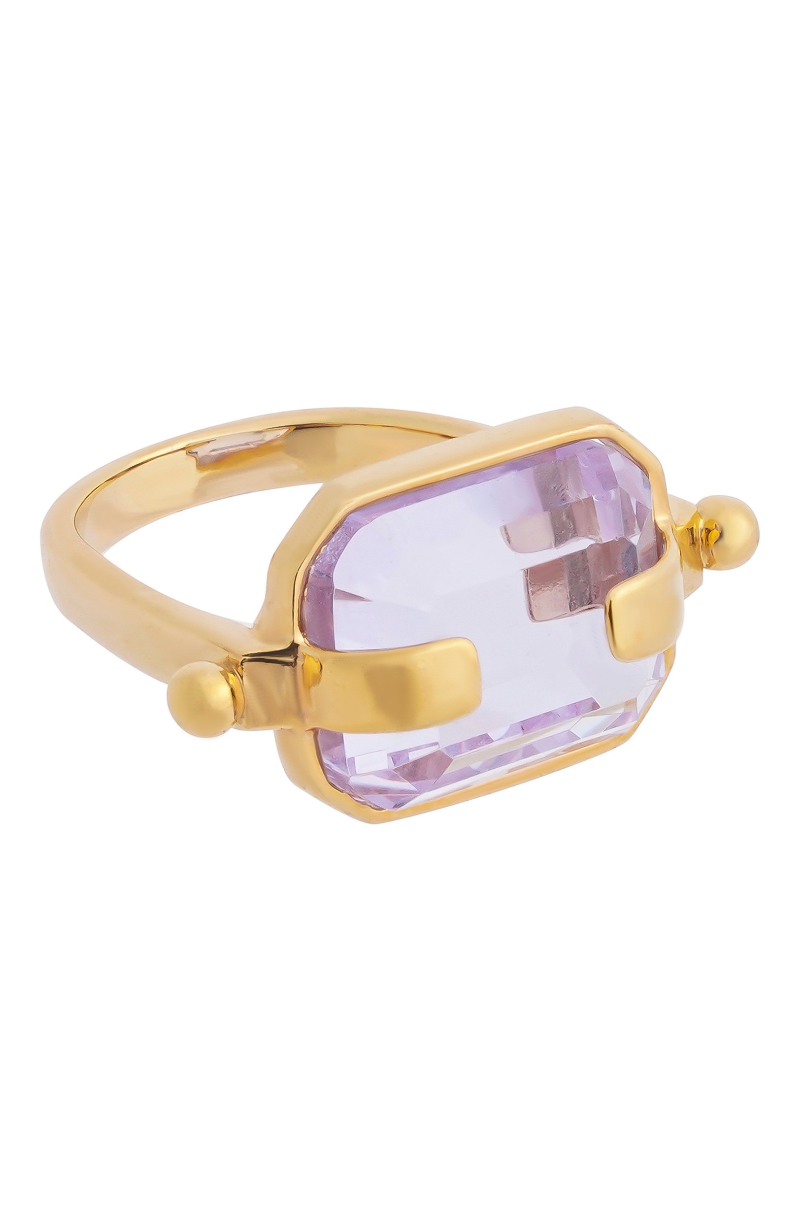 Кольцо CRYSTALLINE JEWELLERY сиреневого цвета по цене 29110 руб., арт. 602, фото 1 Кольцо CRYSTALLINE JEWELLERY, арт. 602, фото 1