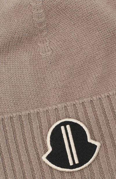 Кашемировая шапка moncler + rick owens MONCLER, арт. MU20F0027/A9453, фото 3