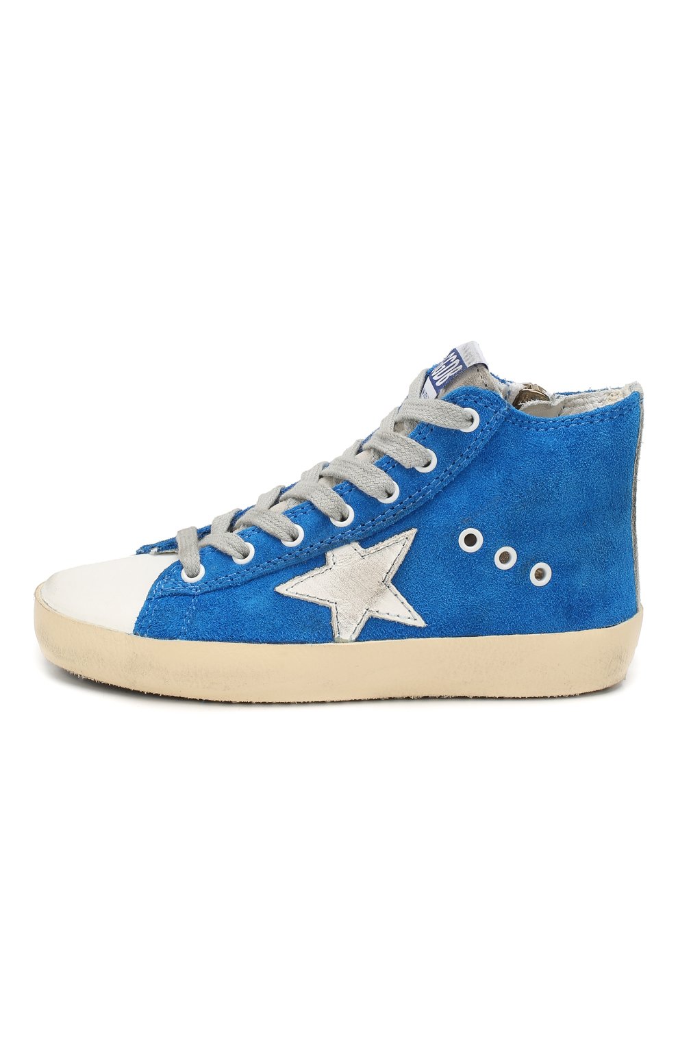 Высокие кеды из замши superstar GOLDEN GOOSE DELUXE BRAND, арт. G35KS002.A24, фото 2