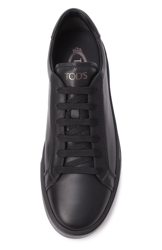 Кожаные кеды Tod’s XXM04L0HZ40JUS Чёрный  XXM04L0HZ40JUS Фото 6