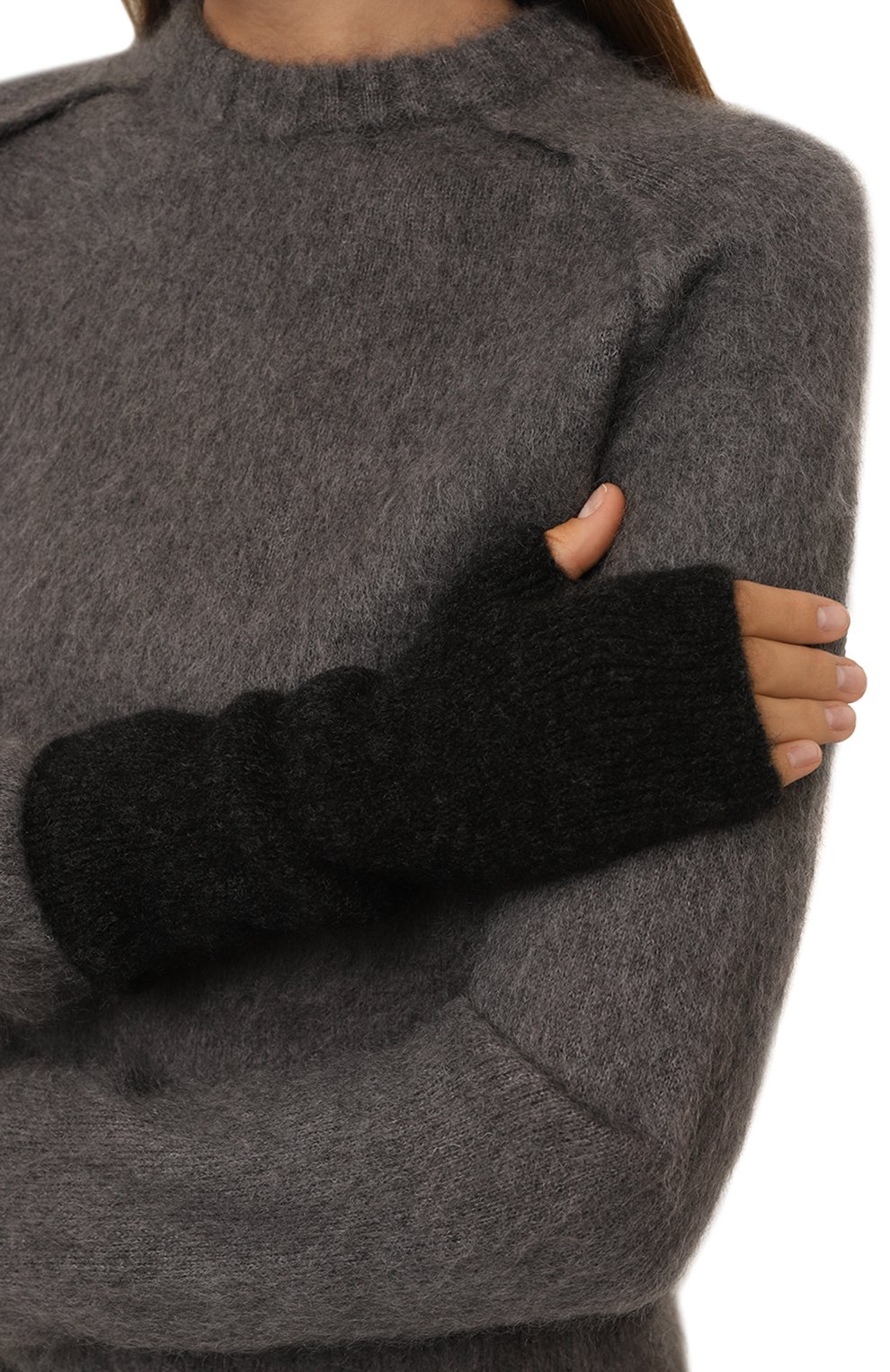 Шерстяные митенки ISABEL BENENATO, арт. GK44F24, фото 2