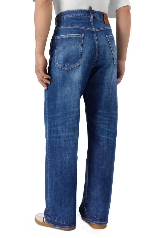 Джинсы Loose Dsquared2 S74LB1730/S30872 Синий  S74LB1730/S30872 Фото 4