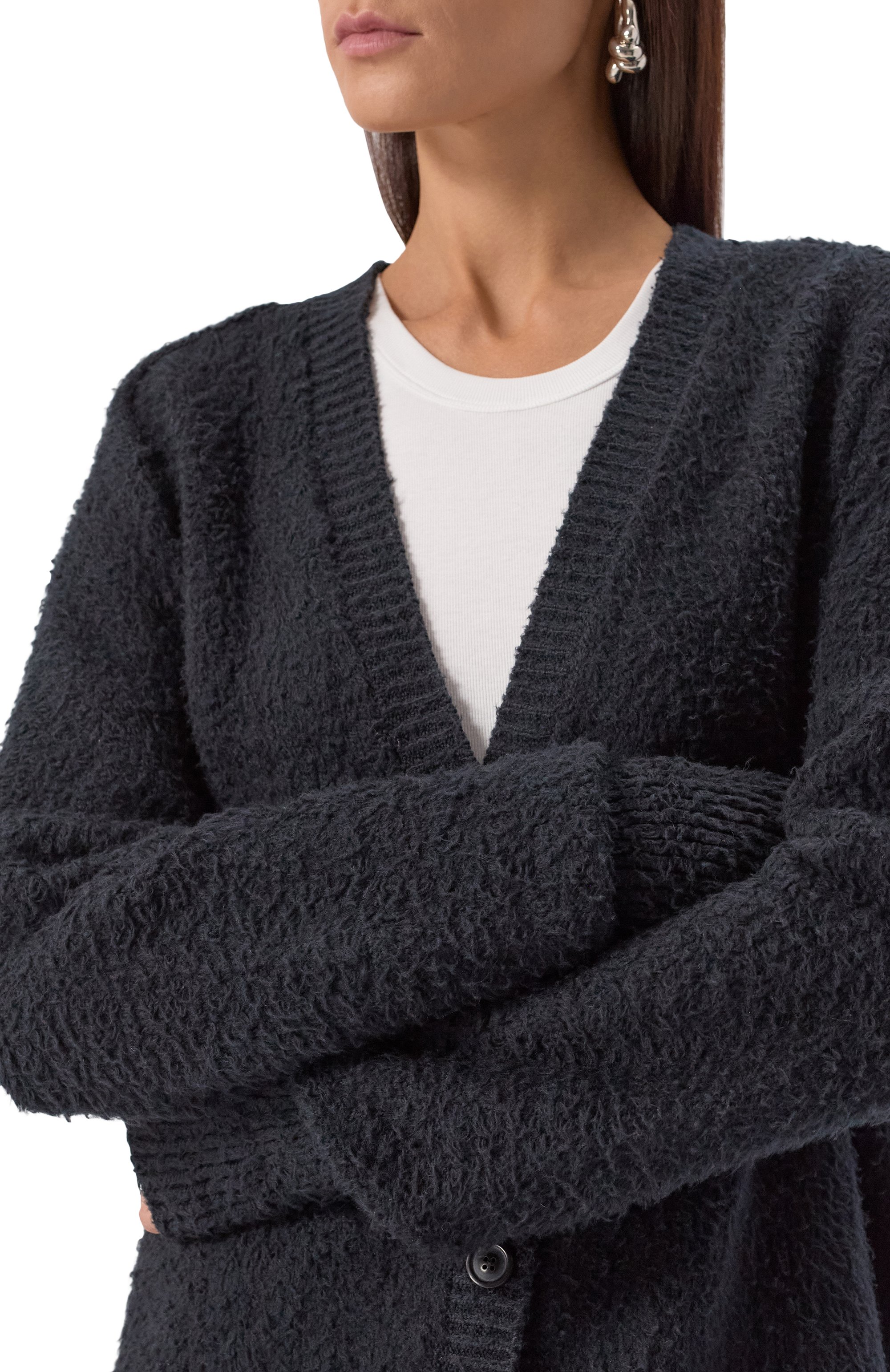 Хлопковый кардиган MAISON MARGIELA, арт. SI0GP0002/S17664, фото 8