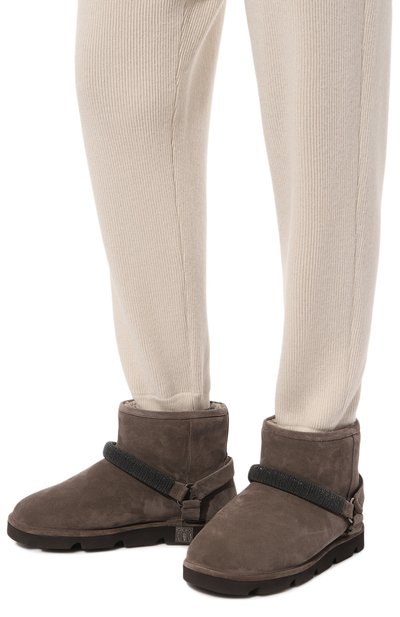 Замшевые полусапоги BRUNELLO CUCINELLI, арт. MZSFG2834, фото 3