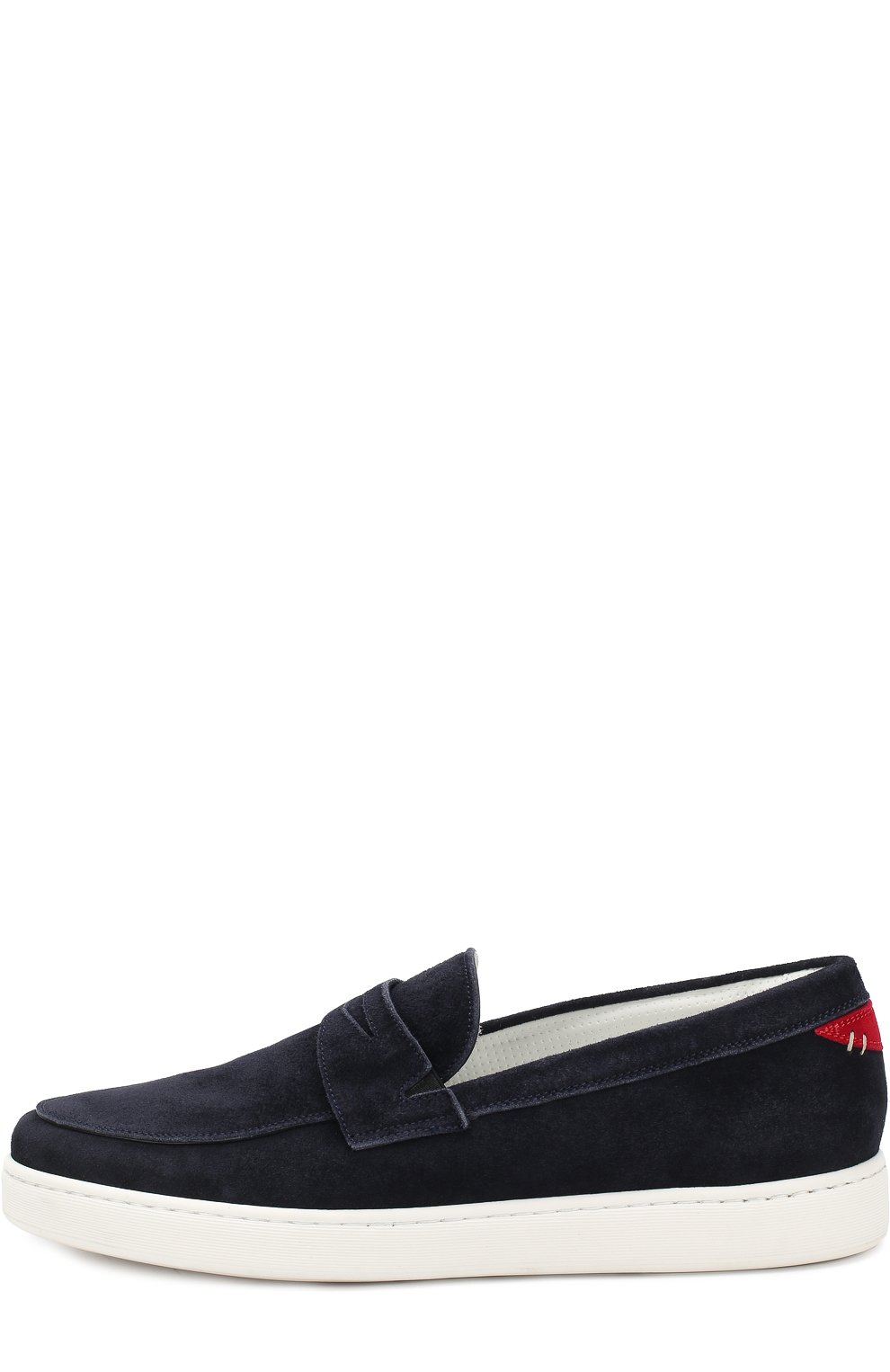 Замшевые пенни-лоферы KITON, арт. USSFI0CN0010412007, фото 3