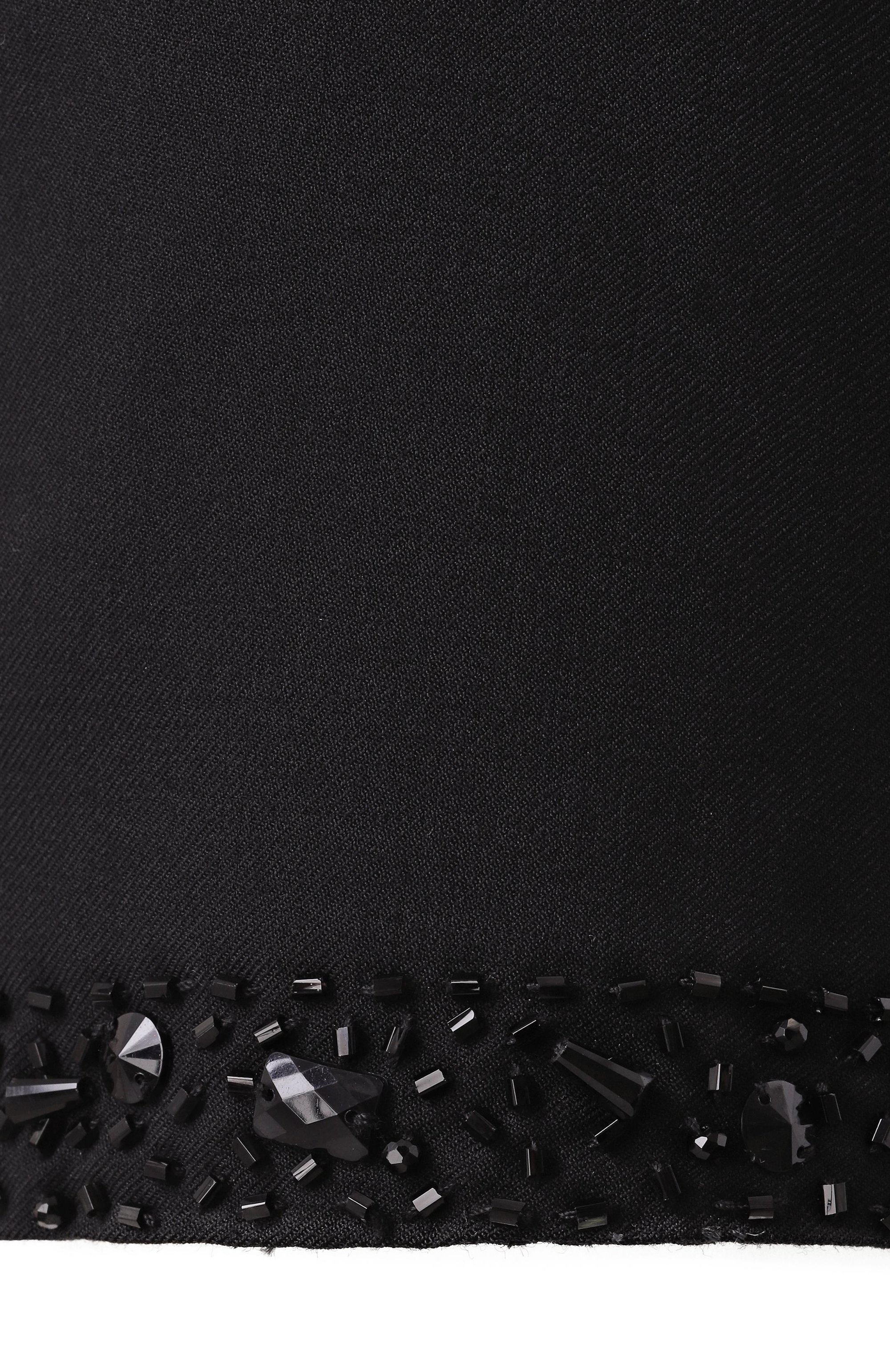 Шерстяные шорты MVST черного цвета по цене 218500 руб., арт. TXBST-Y438, фото 6 Шерстяные шорты MVST, арт. TXBST-Y438, фото 6